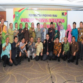 Gubernur Riau Hadiri Workshop Tunas Integritas